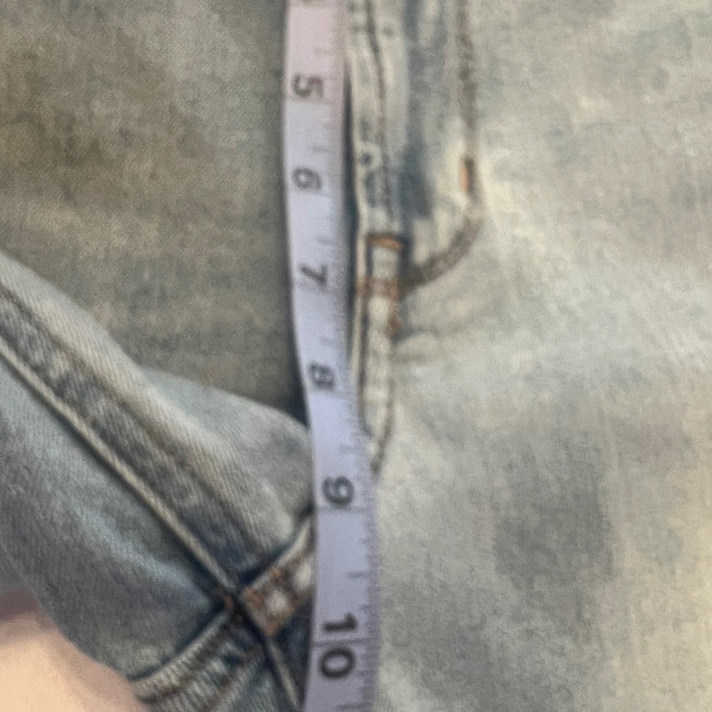 Old Navy Wow Straight High Rise Jeans Light Wash Blue Womens 6 Short Stretch - Picture 9 of 9